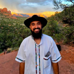 "Headshot of Michael, a wellness professional and artist, sharing his personal testimonial for Steven Von Linne." Option 3: Short & Direct